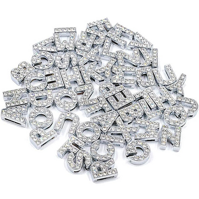 Silver Initial Charm